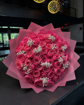 Pops of baby breathe Bouquet