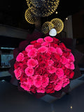 Red & Hot Pink Bouquet